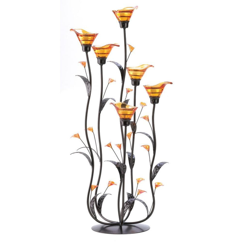 Amber Calla Lilly Candleholder - The House of Awareness