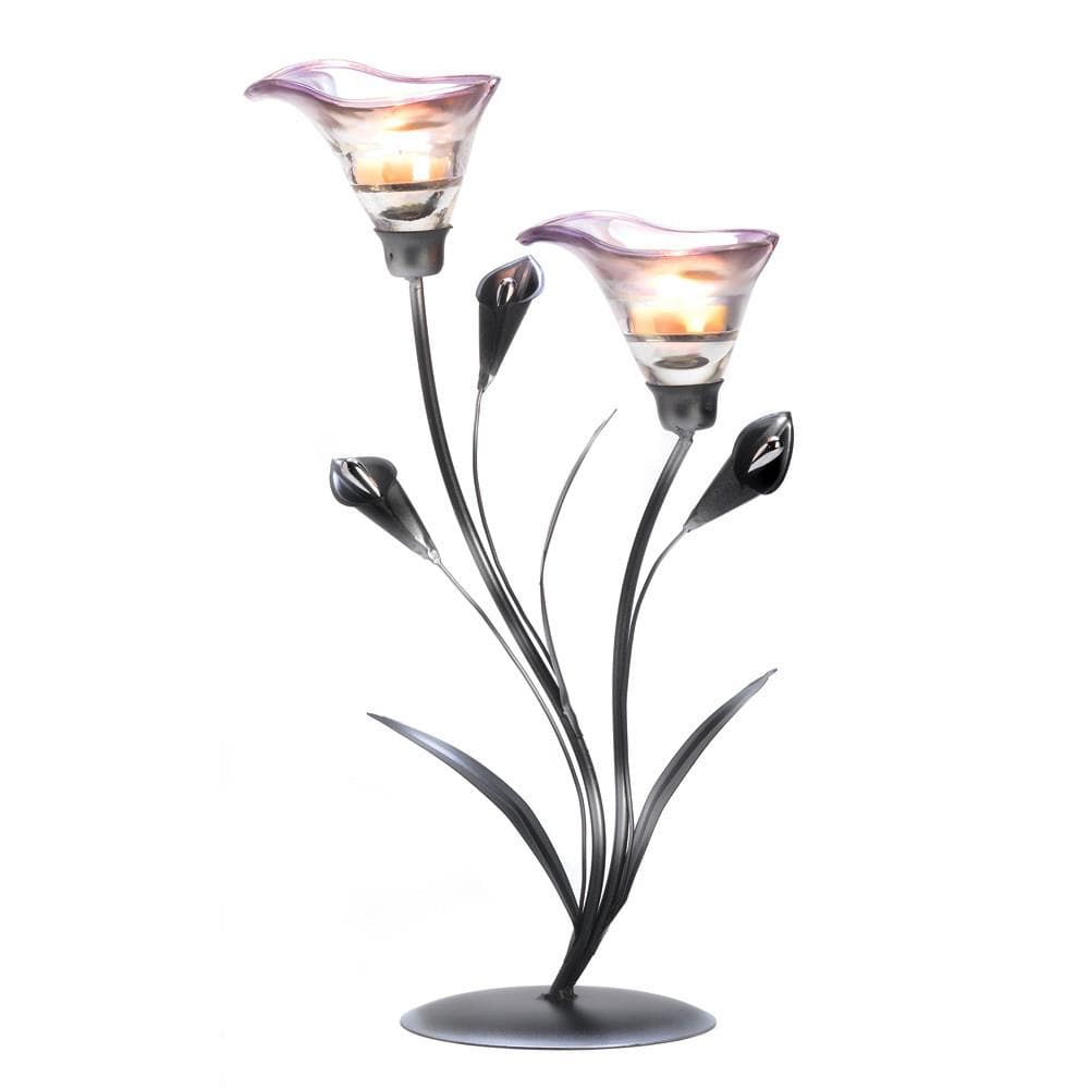 Set of 2 Flowering Tea light Holders - The House of Awareness