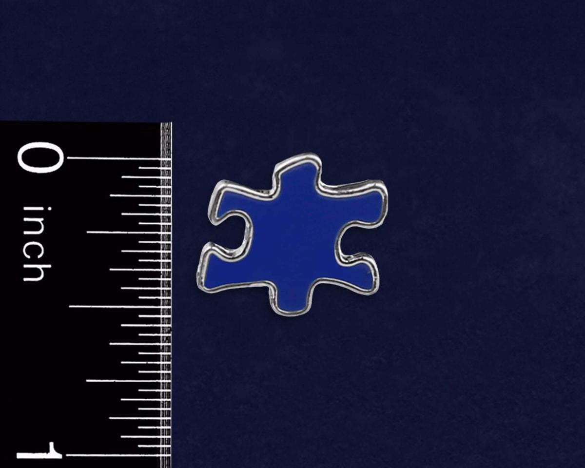  Blue Puzzle Piece Autism Pin - The House of Awareness