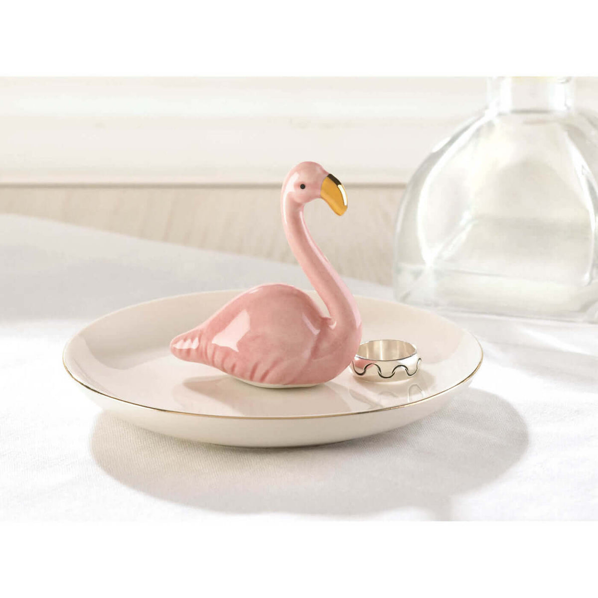 Flamingo Ring Dish- The House of Awareness