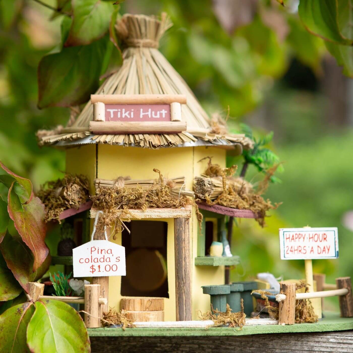 Happy Hour Hut Birdhouse - The House of Awareness