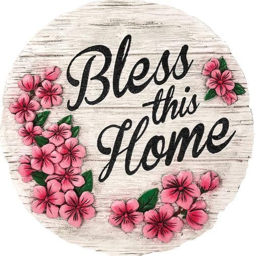 Bless This Home Decorative Garden Stone - The House of Awareness