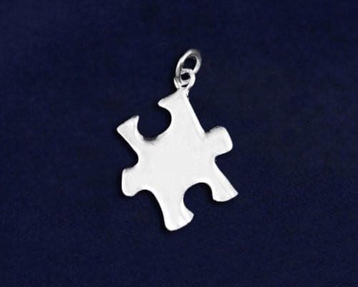 Autism Awareness Puzzle Piece Necklace - The House of Awareness