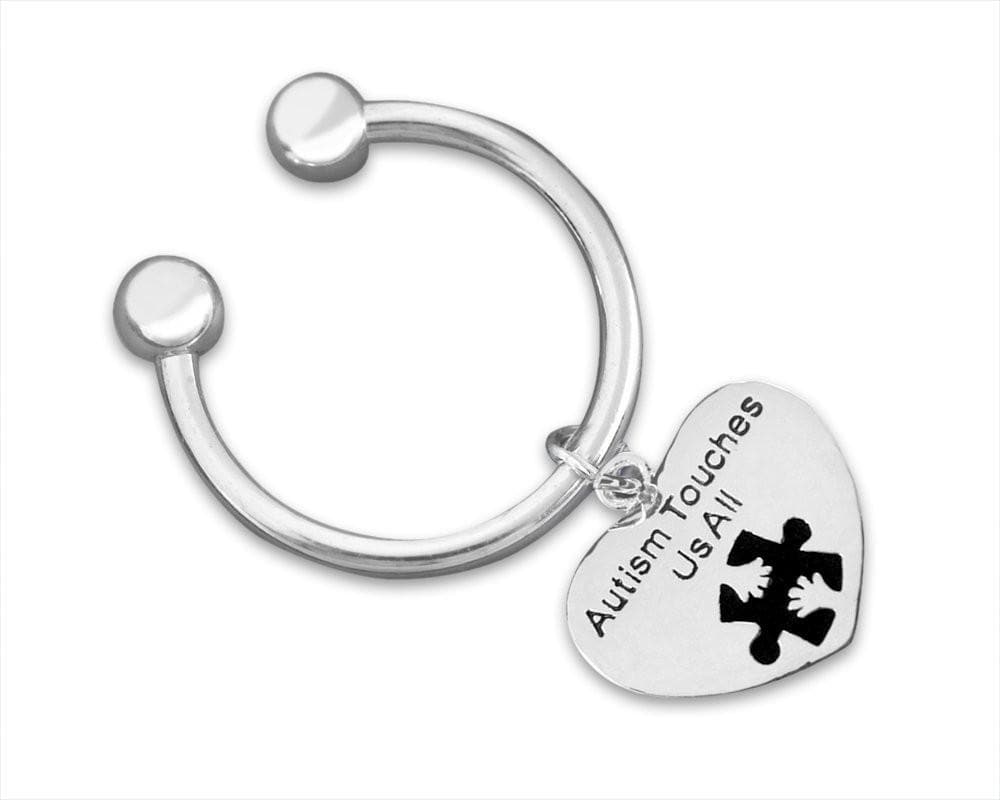 Autism Touches Us All Key Chain - The House of Awareness