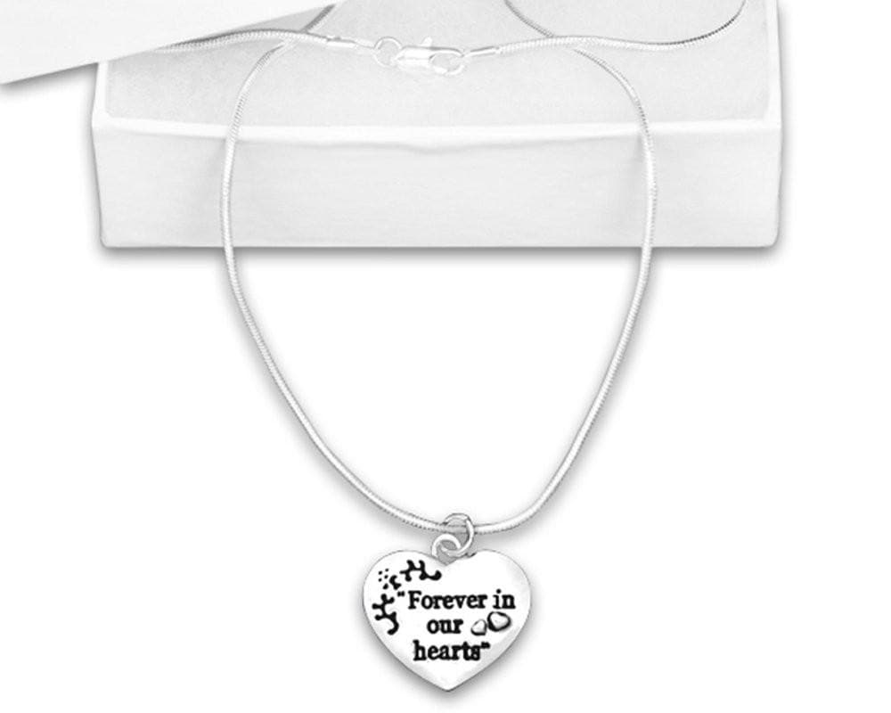 Forever In Our Hearts Necklace for all Causes - The House of Awareness