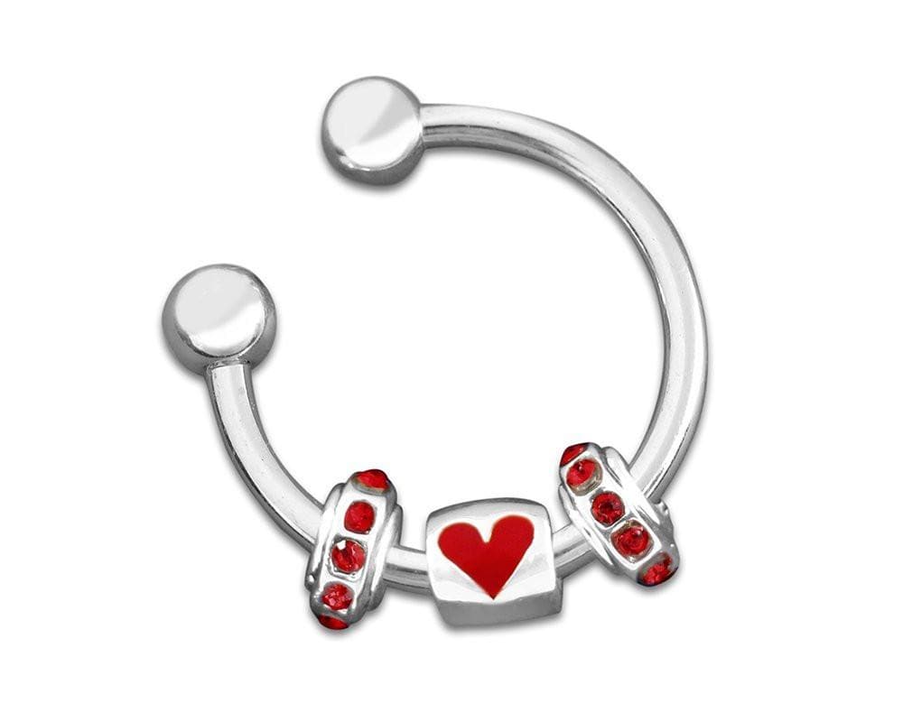 Heart Charm Key Chain for Causes - The House of Awareness