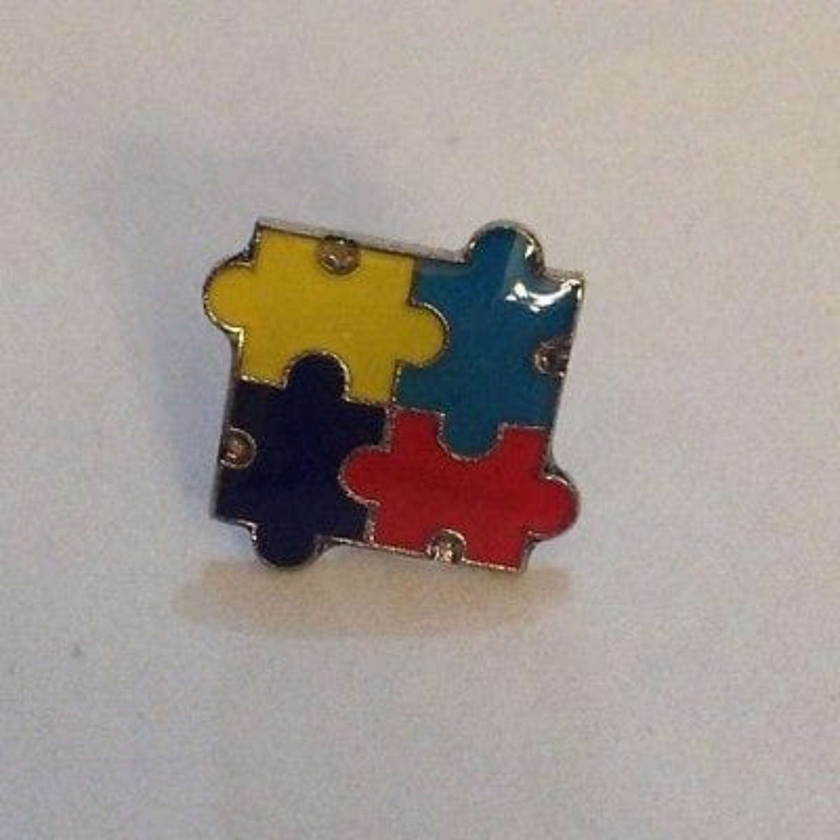 2 Autism Awareness Puzzle Tack Pins - The House of Awareness