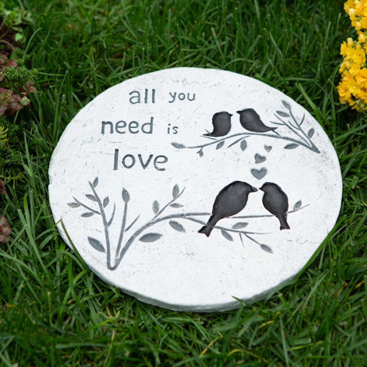 All You Need Is Love Garden Stone