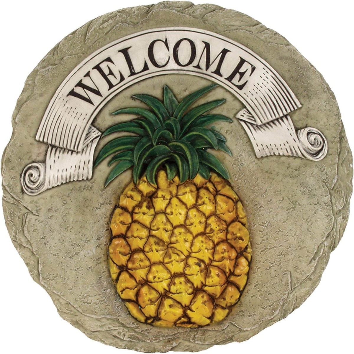  Pineapple Welcome Stepping Stone - The House of Awareness