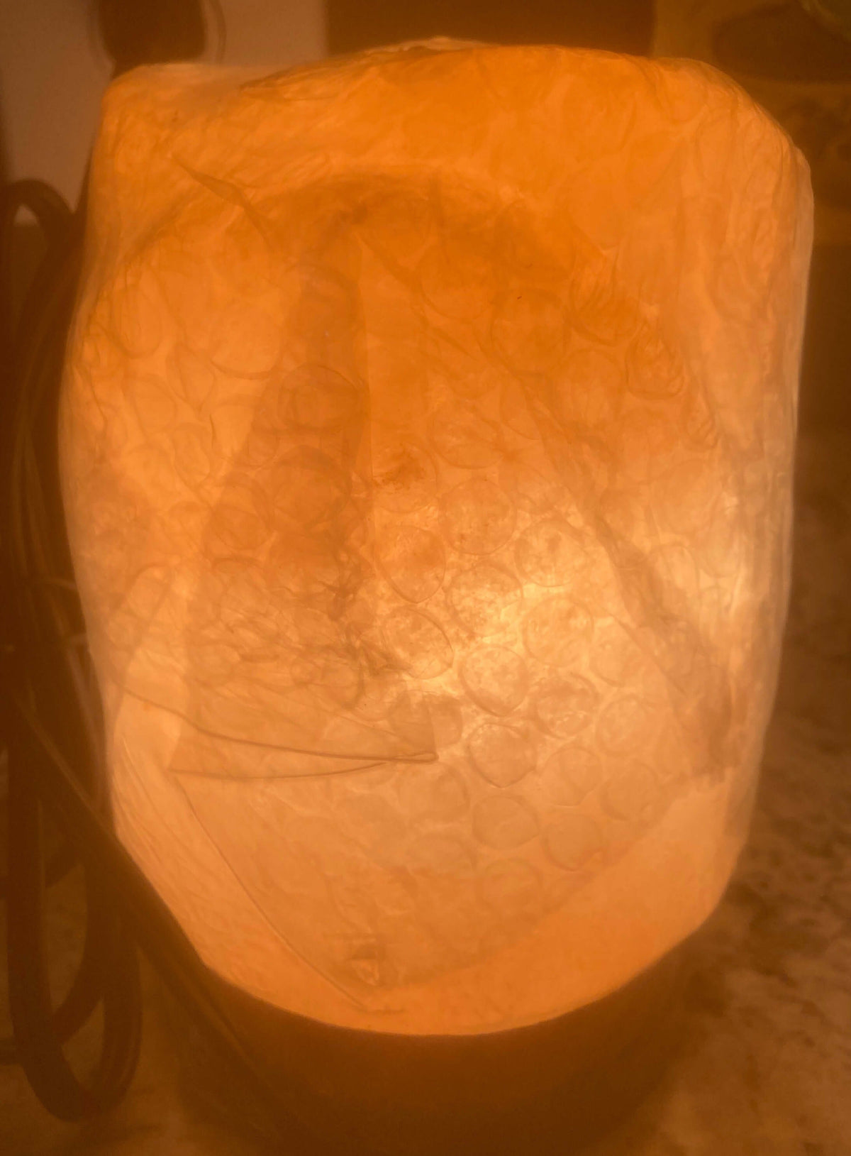 Open Tulip Himalayan Salt Lamp