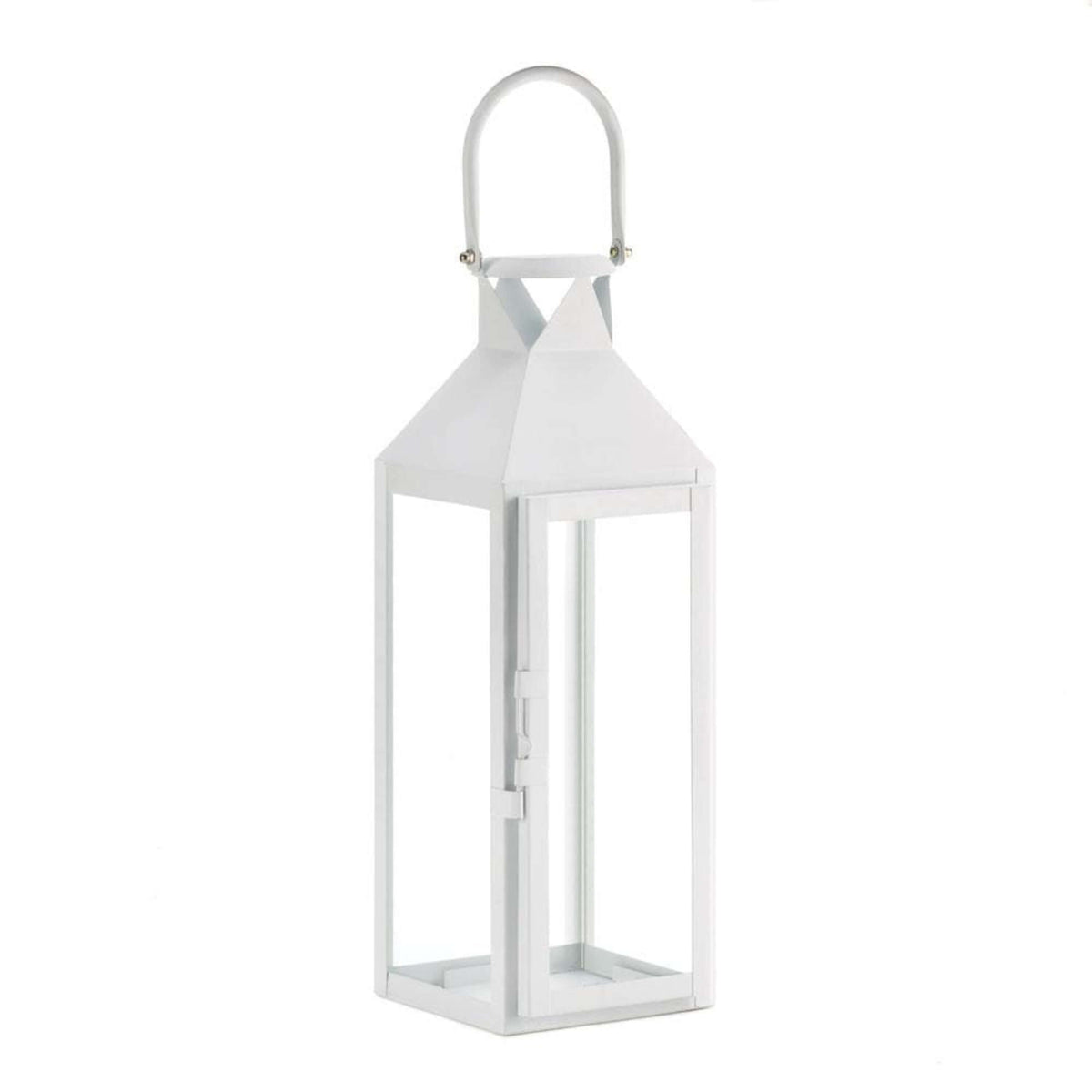 White Manhatten Candle Lantern - The House of Awareness