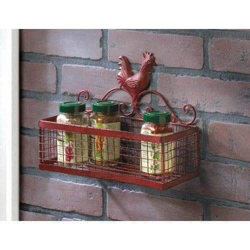 Country Rooster Single Wall Rack - The House of Awareness