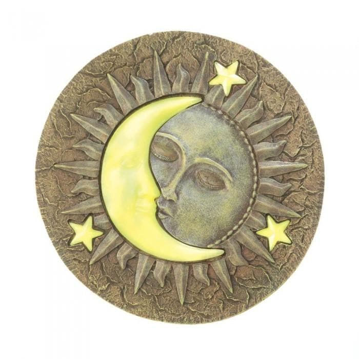 Set of 6 Sun And Moon Glowing Stepping Stones - The House of Awareness
