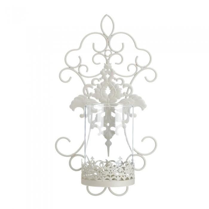 Set of 2 Romantic Lace Wall Sconces - The House of Awareness