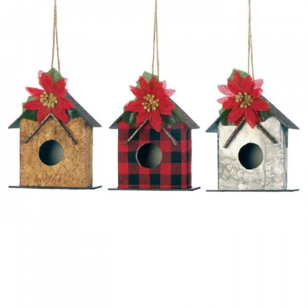 Little Birdhouse Ornament Set - The House of Awareness