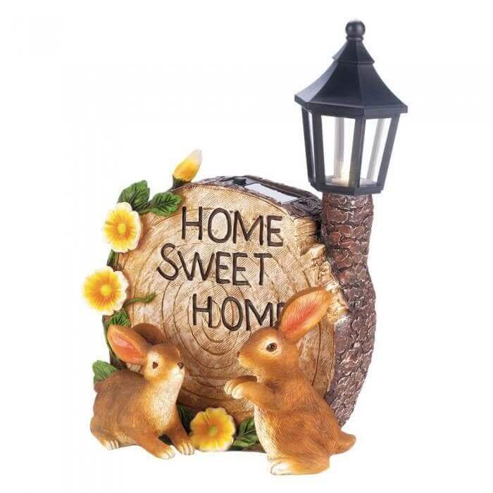 Solar Home Sweet Home Bunnies - The House of Awareness