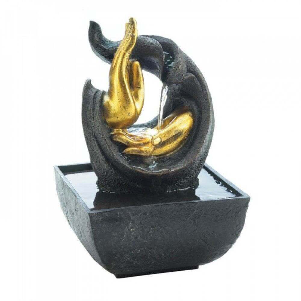 Golden Touch Tabletop Fountain