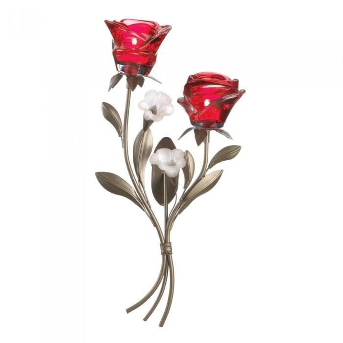 Romantic Roses Wall Sconce - The House of Awareness