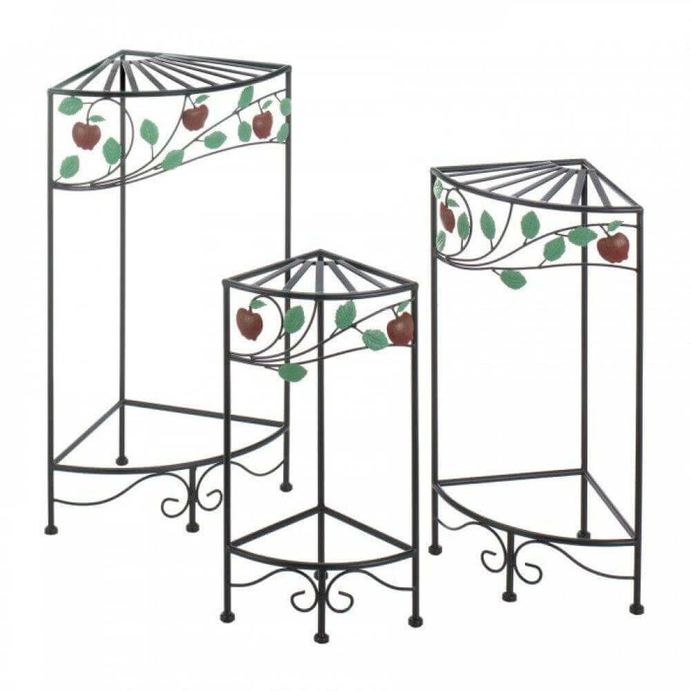 Country Apple Plant Stand Set - The House of Awareness