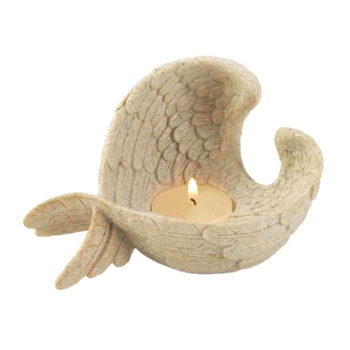 Angel Wings Tealight Holder - The House of Awareness