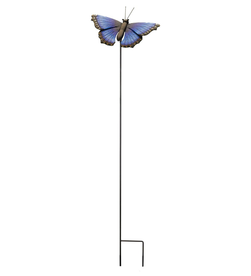 Garden Blue Butterfly Garden Stake- The House of Awareness