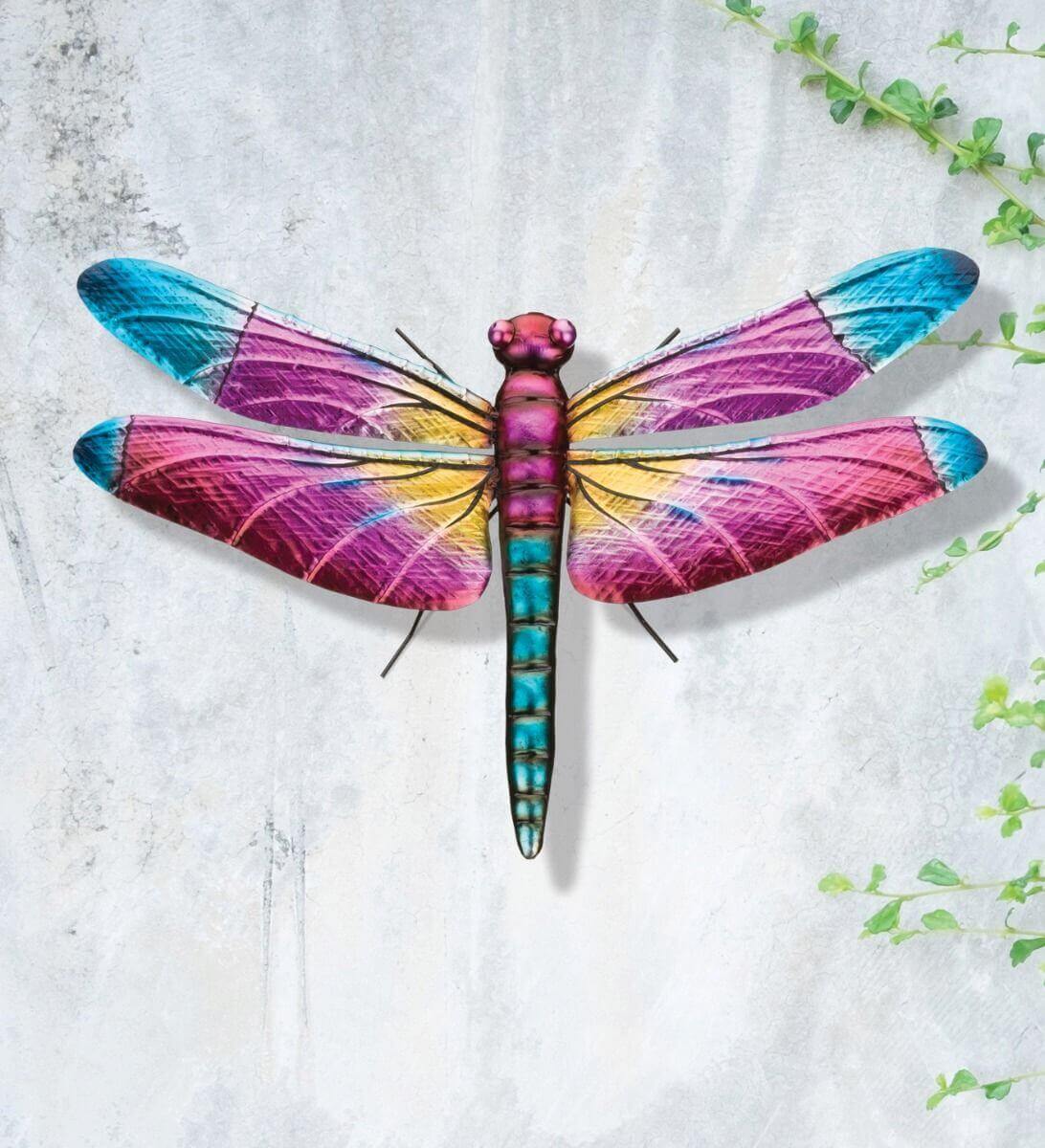 Skimmer Dragonfly Wall Decor or Stake