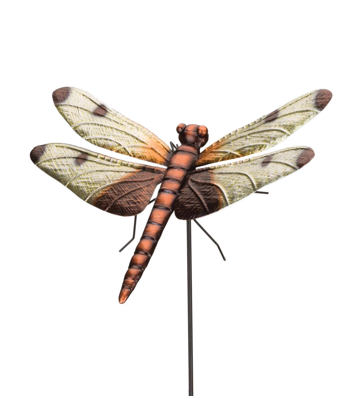 Calico Dragonfly 46 Inch Wall Decor or Stake