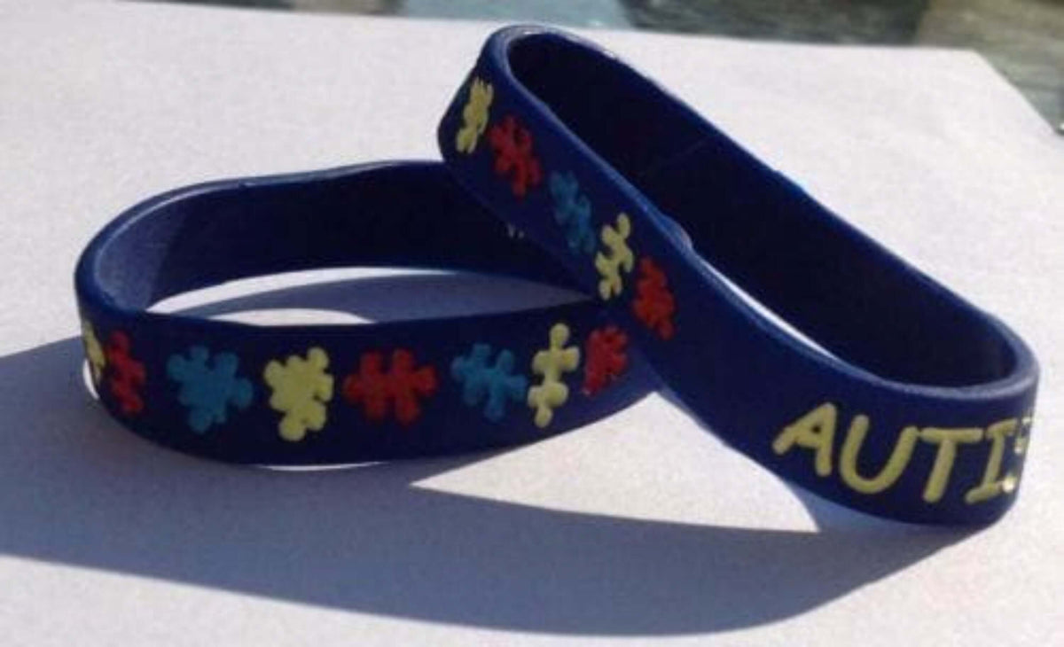 Two Autism Awareness Youth Bracelets (5-11) - The House of Awareness