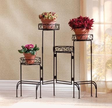 Four-Level Plant Stand For Inside - The House of Awareness