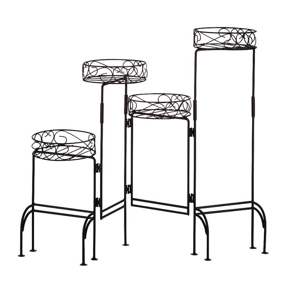 Set of 2 Four-Level Plant Stands For Inside - The House of Awareness