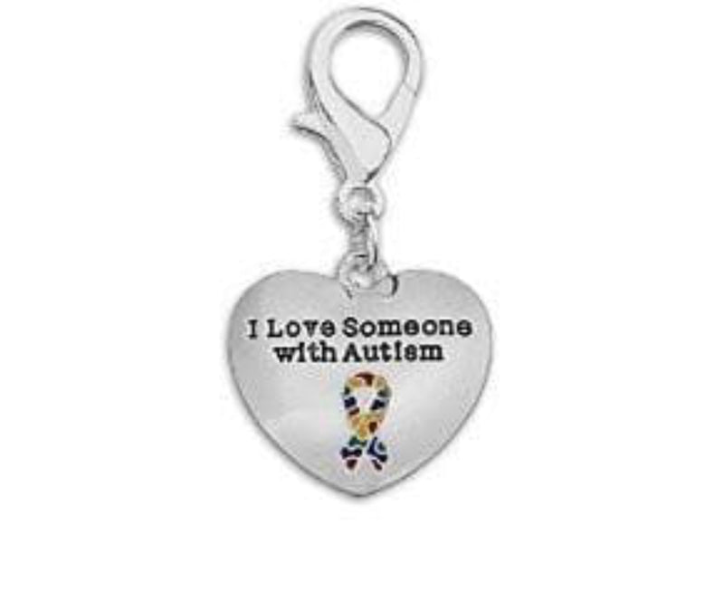 "I Love Someone With Autism" Hanging Charm - The House of Awareness