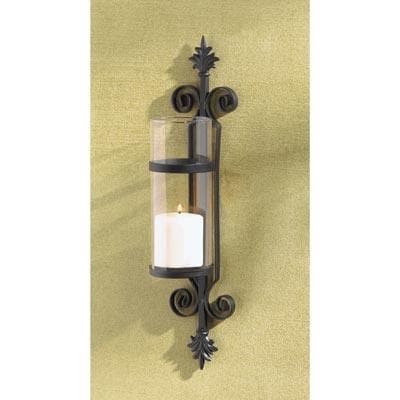Ornate Scroll Candle Sconce - The House of Awareness