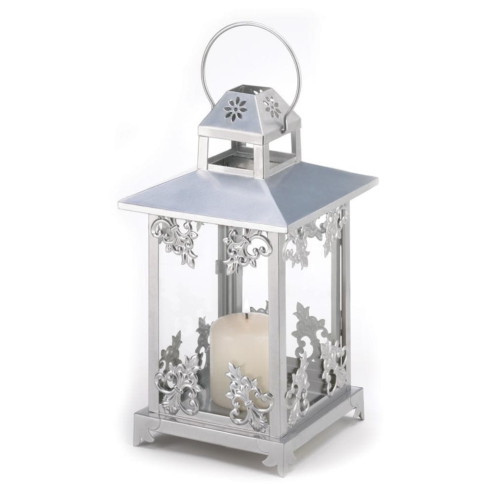 Frosted Vines Candle Lantern - The House of Awareness