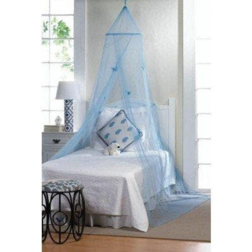 Blue Butterfly Bed Canopy - The House of Awareness