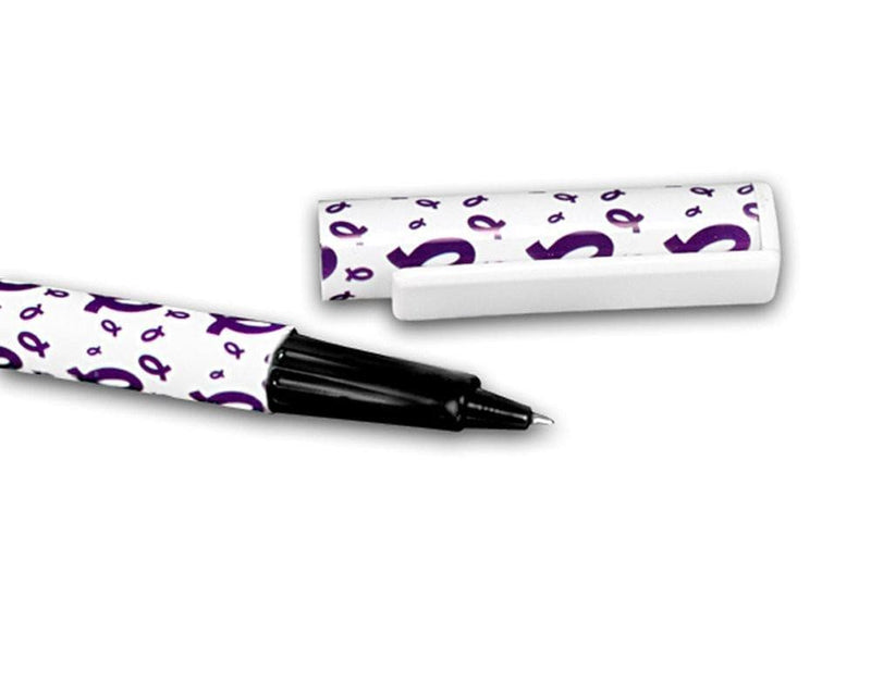 Purple Ribbon Pens for Causes - The House of Awareness