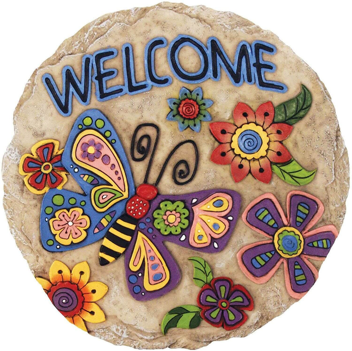 Welcome Decorative Garden Stone- The House of Awareness