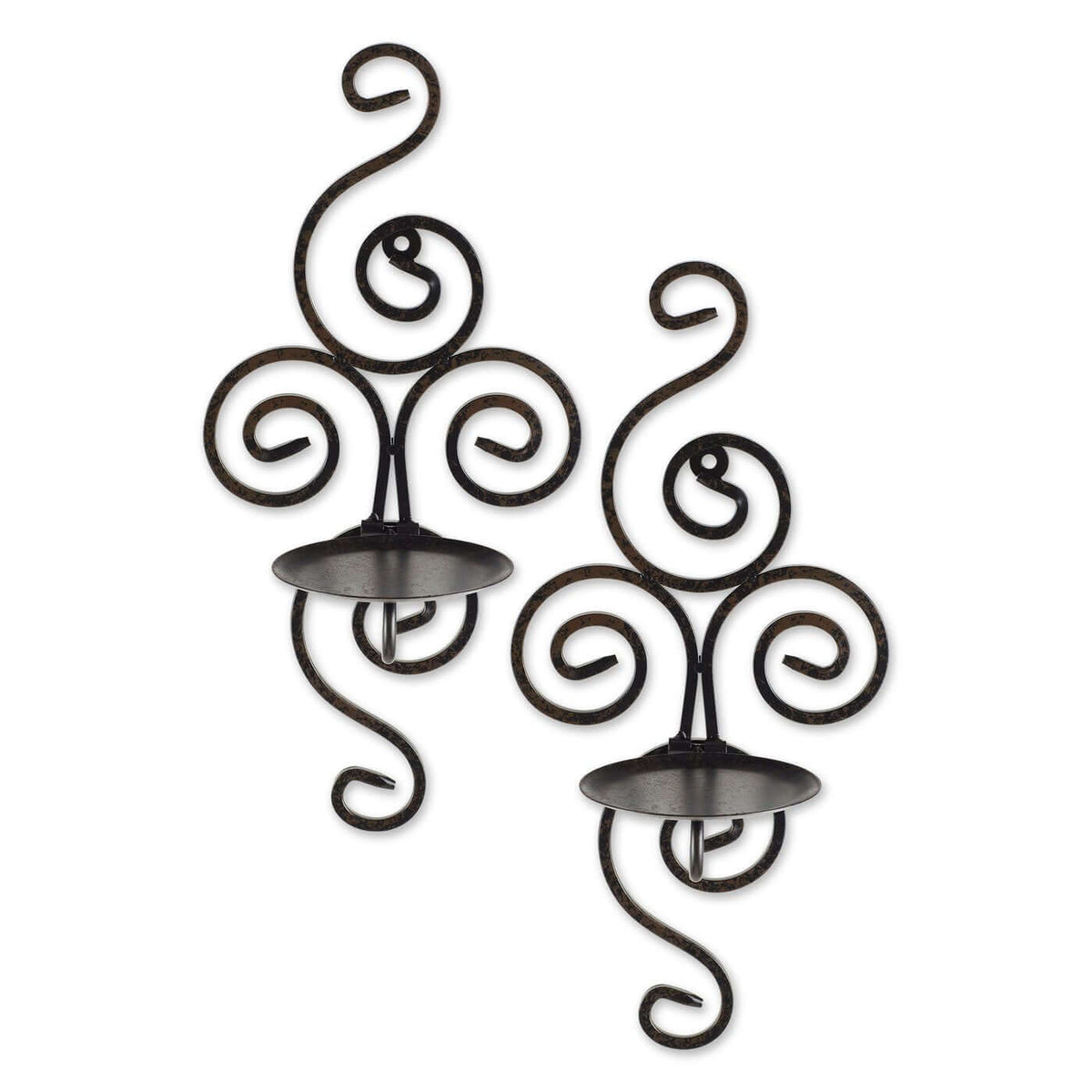 Scrollwork Candle Sconces- The House of Awareness