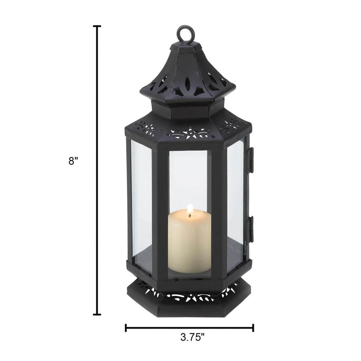 Black Stagecoach Lantern - The House of Awareness
