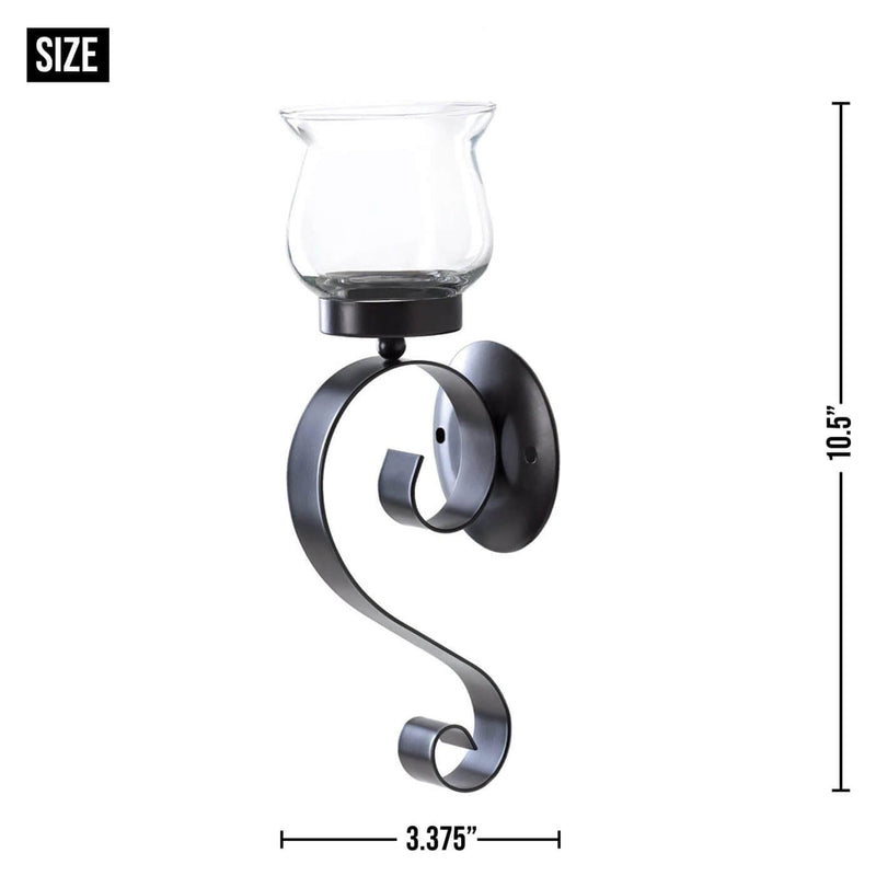  Lasting Impression Fluted Glass Cup Wall Sconce - The House of Awareness