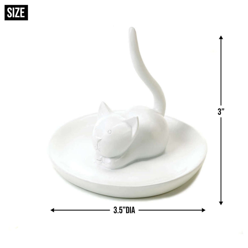 Charming Cat Ring Holder Dish- The House of Awareness