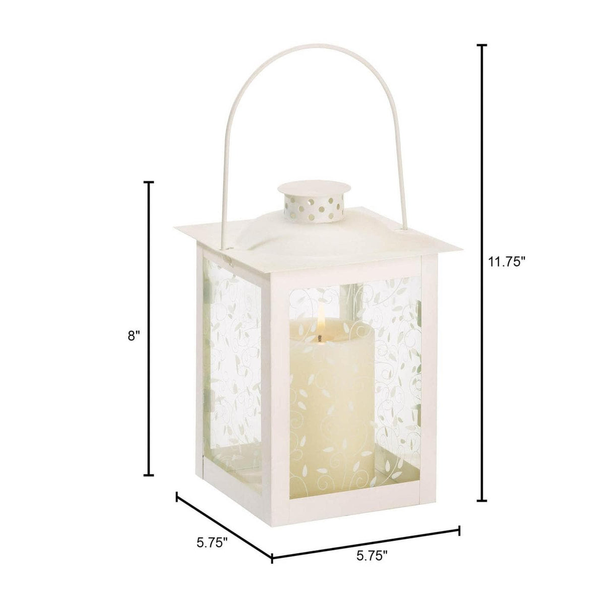 Large and Small Ivory Vine Lantern-The House of Awareness
