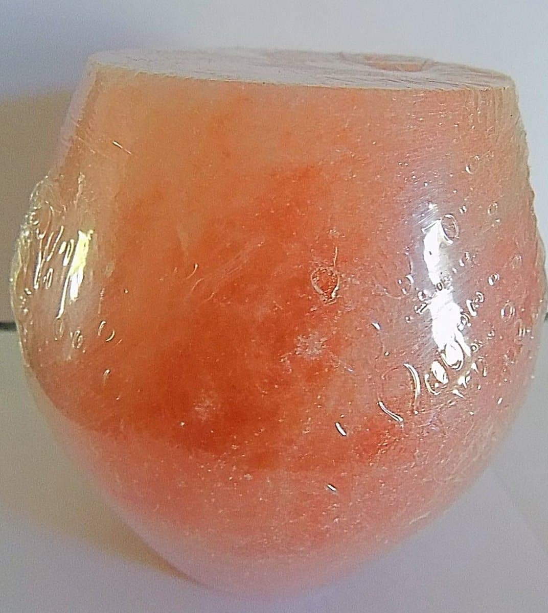 Himalayan Salt Rounded Shape Candle Holder - The House of Awareness