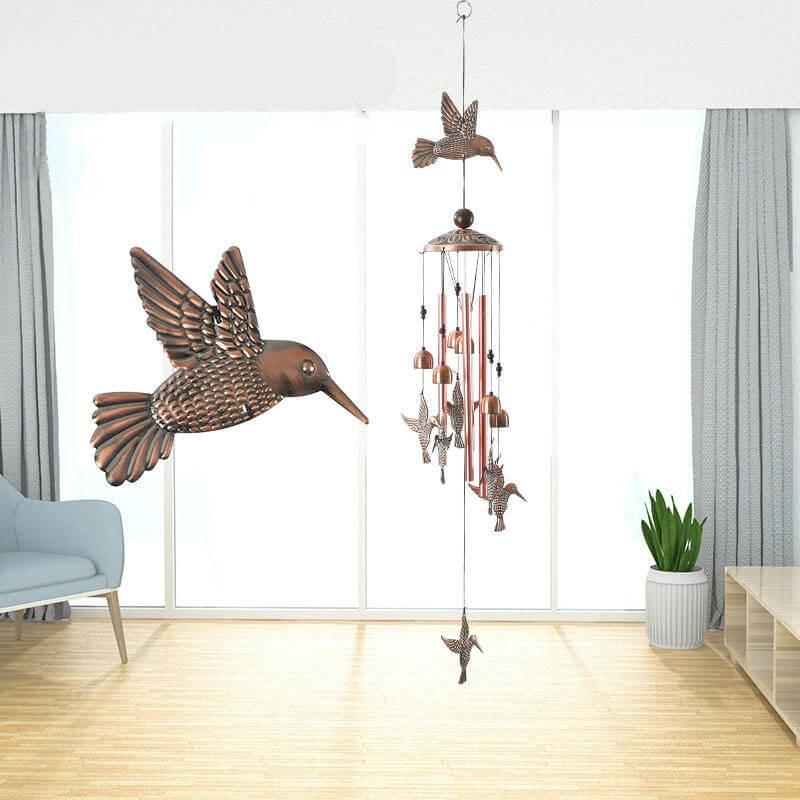 Bird Bronze Wind Chimes- The House of Awareness