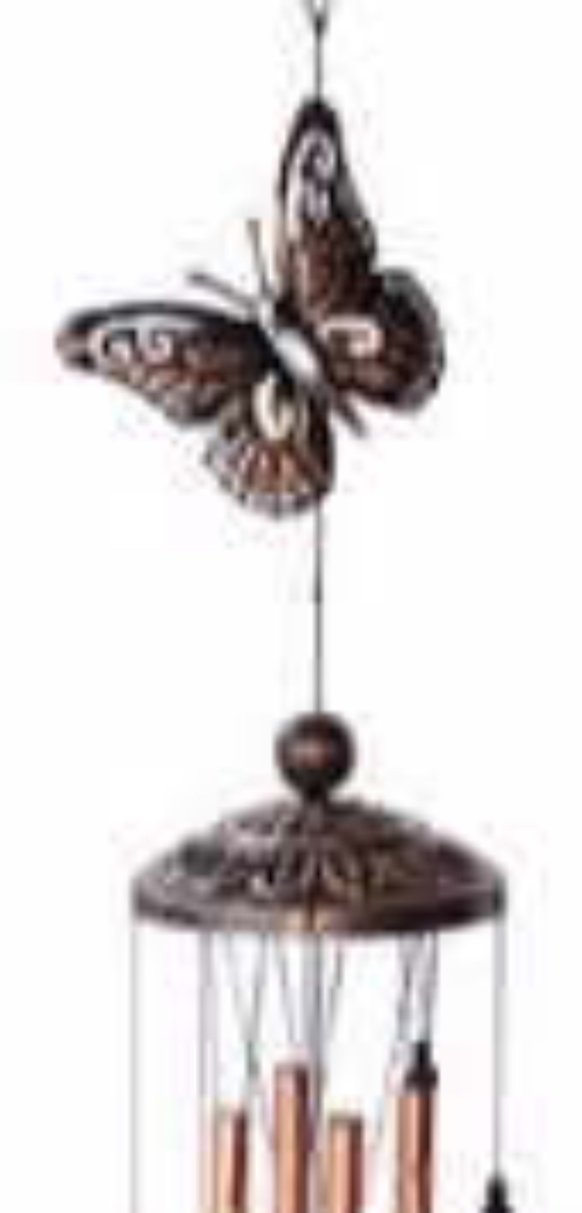 Butterfly Bronze Wind Chimes- The House of Awareness
