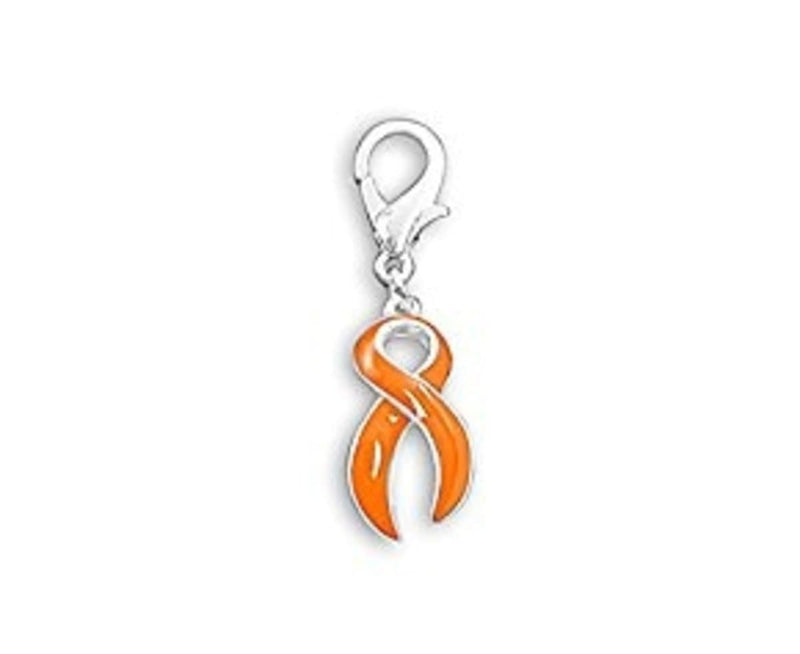 Orange Ribbon Hanging Charm for Cancer - The House of Awareness