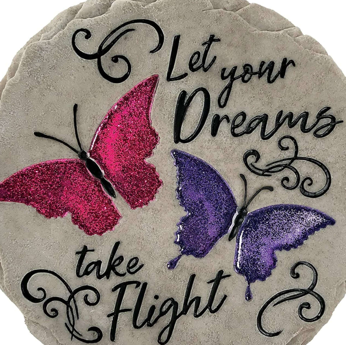 Let Your Dreams Decorative Garden Stone