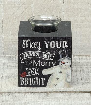 Holiday Tealight Snowman Holder - The House of Awareness