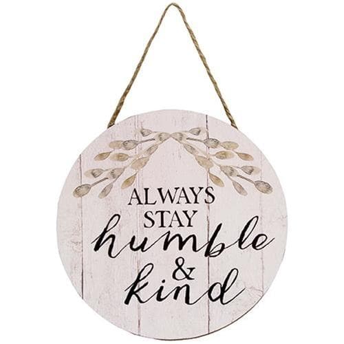  Short Inspirational Phrases Circle Hanging Signs- The House of Awareness