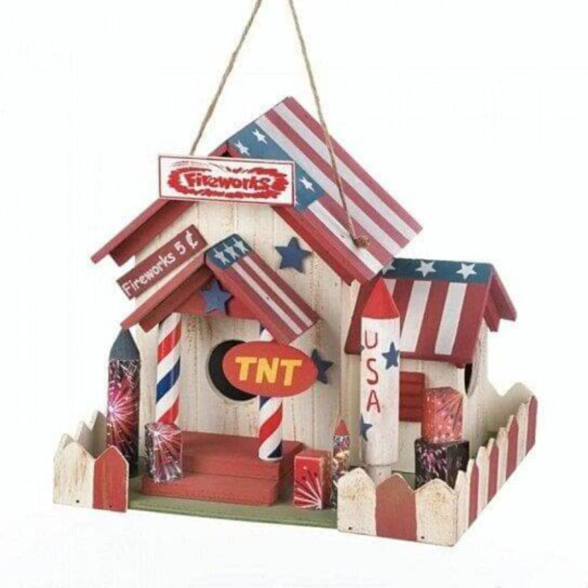 Fireworks Stand Birdhouse - The House of Awareness