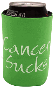 Green Cancer Sucks Can Holder - The House of Awareness